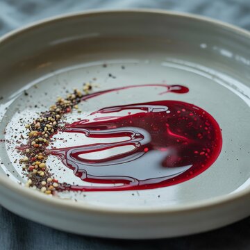 A conceptual collection featuring abstract close ups of food tex