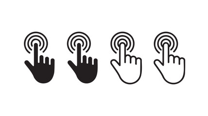Obraz premium hands vector icon