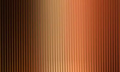 Fototapeta premium Soft golden vertical light rays on dark warm background texture