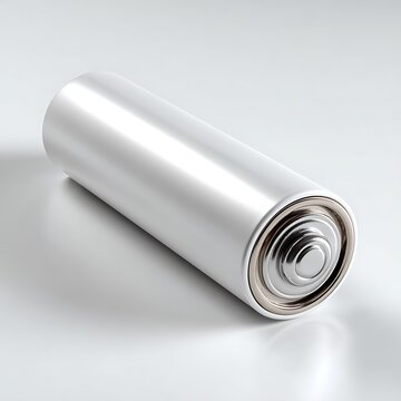 Battery silver cylindrical alkaline high resolution photo