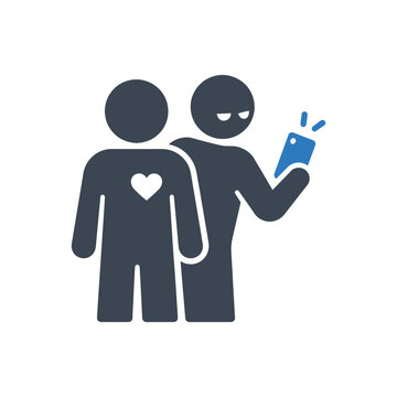 Privacy Invasion and Stalking Icon