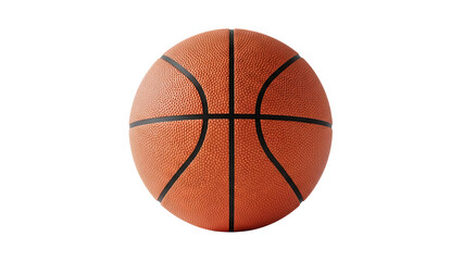 Fototapeta premium Realistic orange basketball illustration