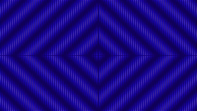 Abstract Digital Pattern with Green Lines and Geometric Symmetry