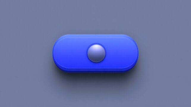 Realistic blue smart reorder button icon concept for easy reordering with a modern and user-friendly design