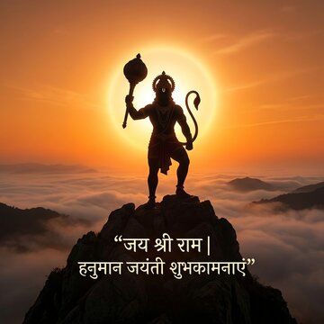 Hanuman Jayanti Wishes with Bajrangbali Blessings