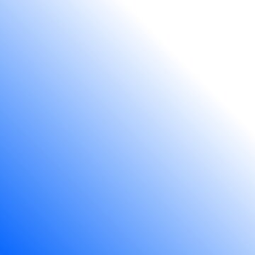 A serene blue and white gradient background with a bright light shining from the top right corner