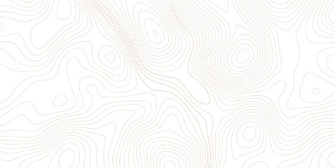 Fototapeta premium The topo contour or wallpaper. The concept of a conditional geography scheme and contour line map image. Design materials. Print image, Abstract bacground. Vector illustration 