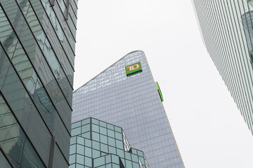 Obraz premium buildings in downtown Toronto incl TD Terrace
