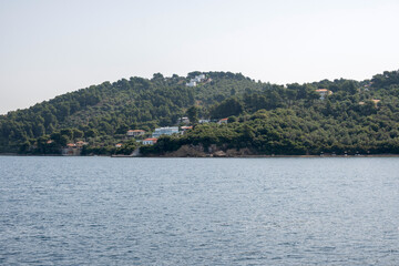 Fototapeta premium The coastline of Skiathos Island, Sporades, Thessaly, Greece