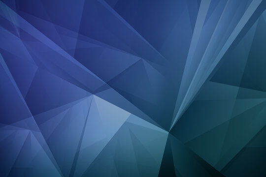 Dark blue polygonal mosaic background