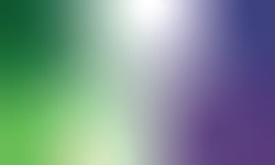 Obraz premium Green abstract gradient background smooth modern design style