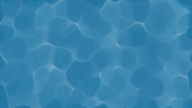 loop animation footage water pool texture ripples blue background caustic aquatic swimming underwater