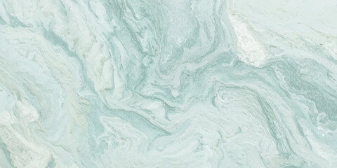 Obraz premium Abstract mint green and teal marble texture background with fluid swirling waves of luxury stone mineral pattern
