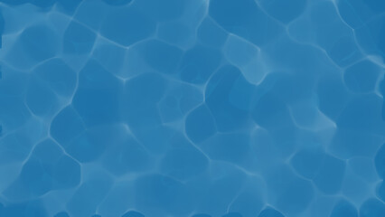 Fototapeta premium summer pool water blue background texture clear ripples aquatic caustic underwater swimming liquid
