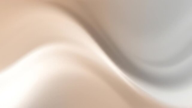 A soft, flowing abstract image with a gradient of warm, neutral tones. Subtle curves and light create a sense of movement