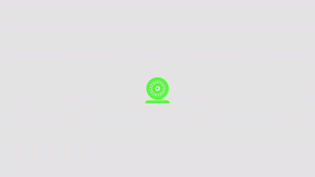 Web Camera Recording Icon