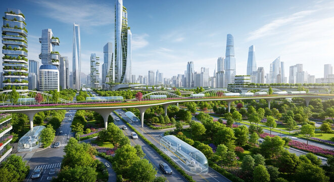 Clean Future Without Nuclear Weapons Concept