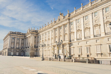 Obraz premium Palacio Real de Madrid