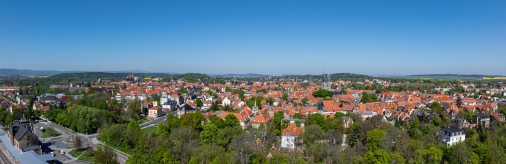 Obraz premium Bilder aus der historischen Welterbestadt Quedlinburg Harz