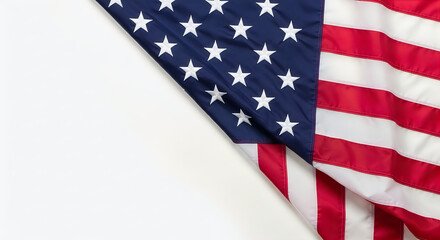 Obraz premium American flag with stars and stripes