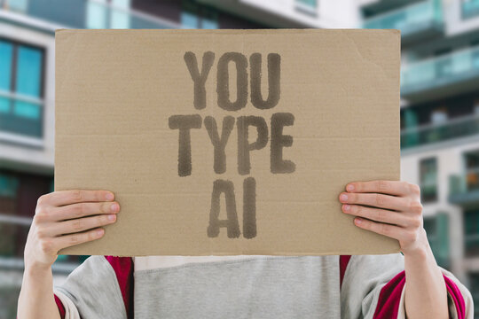 "You Type AI" When you type a prompt, AI generates a complete response almost instantly without any manual effort on your part. AI. TYPE. GENERATE. TOOL. USER.