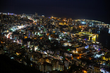 Fototapeta premium Aerial view of the capital Beirut. Republic of Lebanon