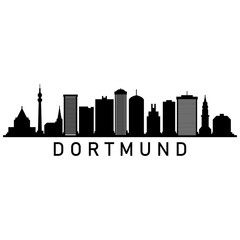 Obraz premium Skyline dortmund