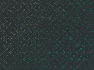 Fototapeta premium Truchet Tiling Arc Pattern Abstract Background Design