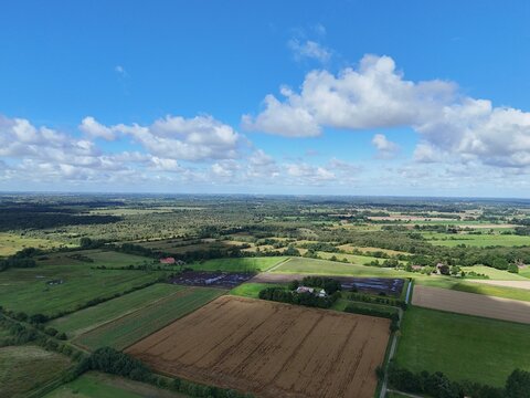 Landschaft bei Eversmeer in Ostfriesland