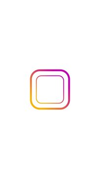 Social Media Intro Outro Template Animation for vertical videos with empty space for text