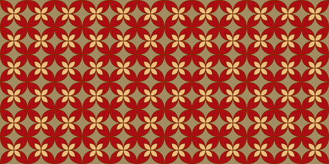 Fototapeta premium Abstract geometric traditional background wallpaper pattern