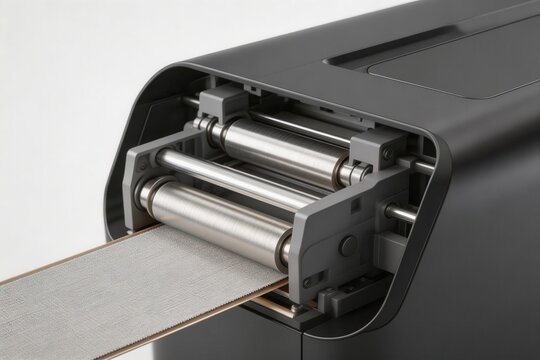 Advanced textile printing machine showcasing intricate mechanics and precision components designed for high quality fabric production in a modern manufacturing environment exemplifying innovation