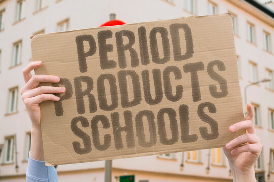 "Period Products Schools" Period products in schools reduce absenteeism and help girls concentrate fully on their education without interruption. TAMPON. PERIOD. FREE. SCHOOL. HEALTH.