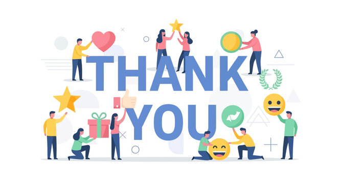 People Expressing Gratitude and Appreciation.