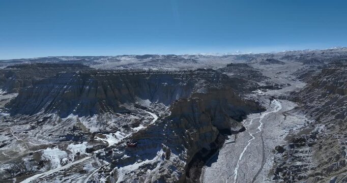 Zanda Tulin National Geological Park in tibet, China