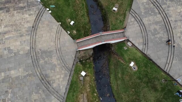 Ventaquemada, Boyaca - Colombia. March 5, 2026. The Boyaca Bridge, located west of Tunja, crossing the Teatinos River.