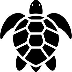 Obraz premium Sea Turtle Icon Vector