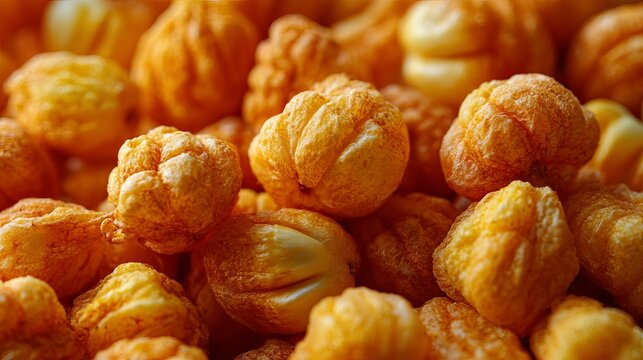 Heated kernels of this special corn puff up into tasty, airy snacks.