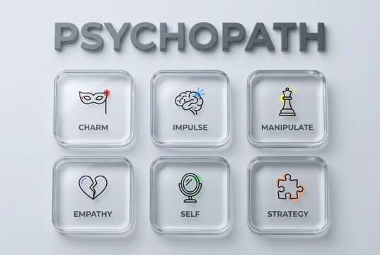 Exploring the Intricacies of Psychopathy Through Key Traits Such as Charm Impulse Manipulation and Strategic Thinking in a Compelling Conceptual Framework