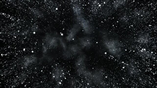 Celestial Cascade: A mesmerizing tapestry of celestial bodies and cosmic dust unveils a universe of wonder and boundless possibilities.