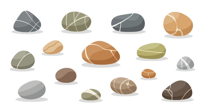 Collection of Various Stones.