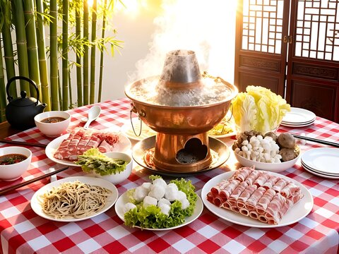 Chinese Cuisine Series : Delicious Shuan Yang Rou (Instant-boiled Mutton) 007