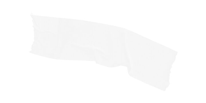 A crumpled piece of white paper against a black background