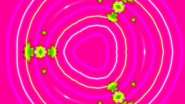 Stress test with sensor wave patterns on computer screen