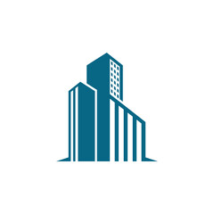 Fototapeta premium building logo simple business icon