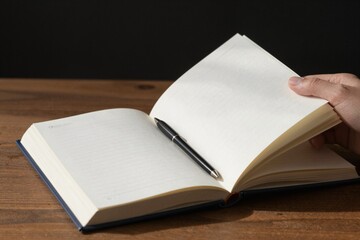 Fototapeta premium Open Notebook - Creative Inspiration