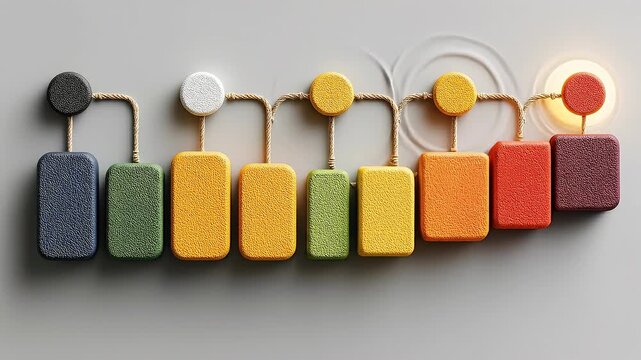 Modular capability network expanding across structured system illustrating progressive mindset scaling and growth architecture.