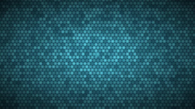 Crystal Growth Hexagonal Ice Formation Animation - Lattice Reveal with Shimmer, Facets & Crack Lines Loop