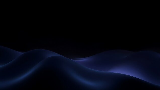 Depth-rich dark theme with gradient halftone ripple overlays in subtle color layers