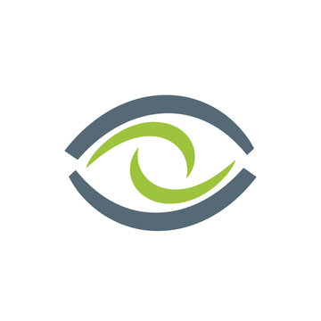 Abstract Eye Logo Design Minimalist Modern Graphic Vision
